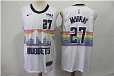 Nuggets 27 Jamal Murray White 2018 19 City Edition Nike Swingman Jersey,baseball caps,new era cap wholesale,wholesale hats